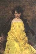 Ramon Casas i Carbo portrait of Julia Peraire oil painting reproduction
